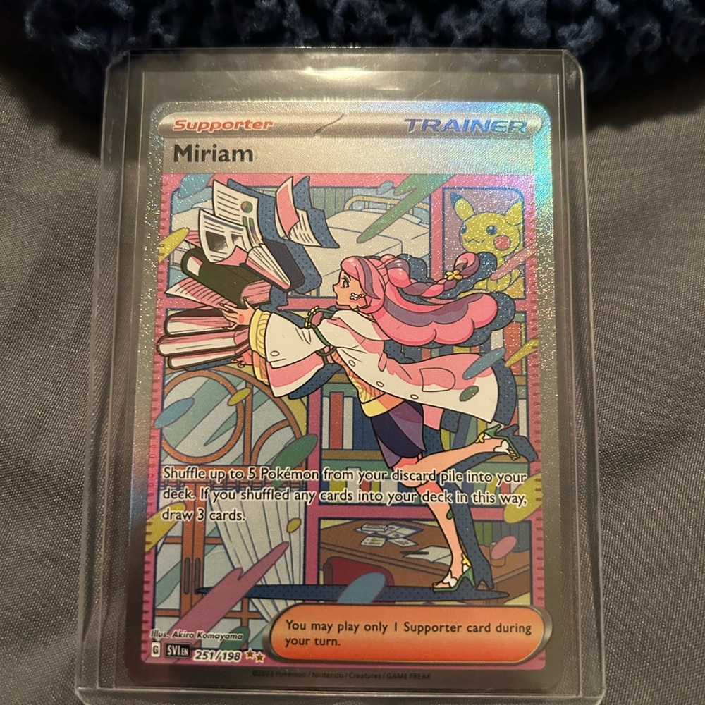 Miriam Trainer Supporter Card